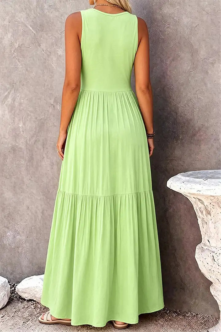 Tankjurk met effen ringdetails
