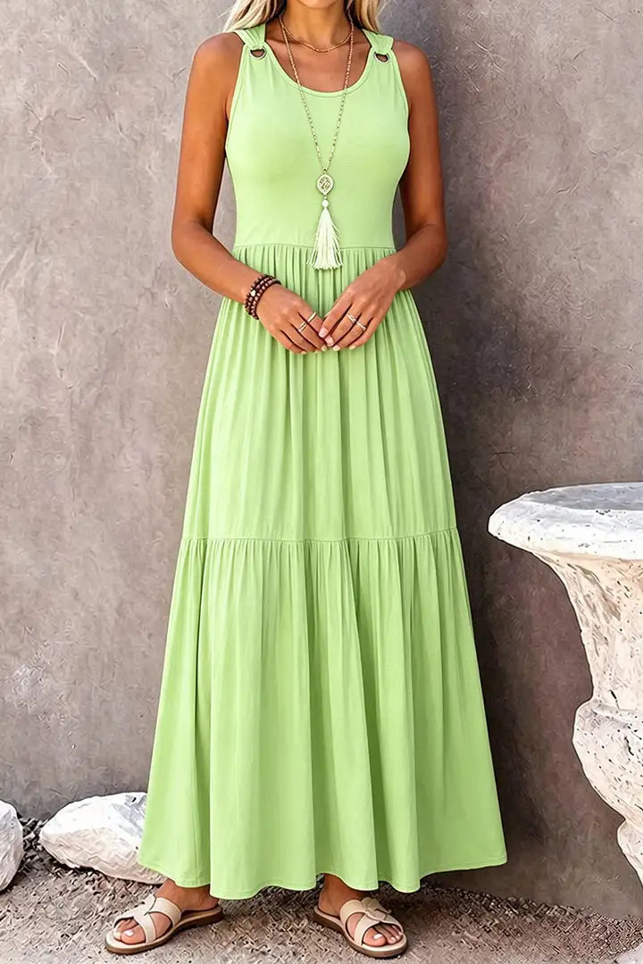 Tankjurk met effen ringdetails