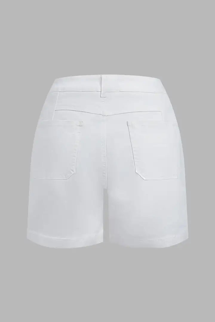 Zira - Shorts met opgestikte zakken
