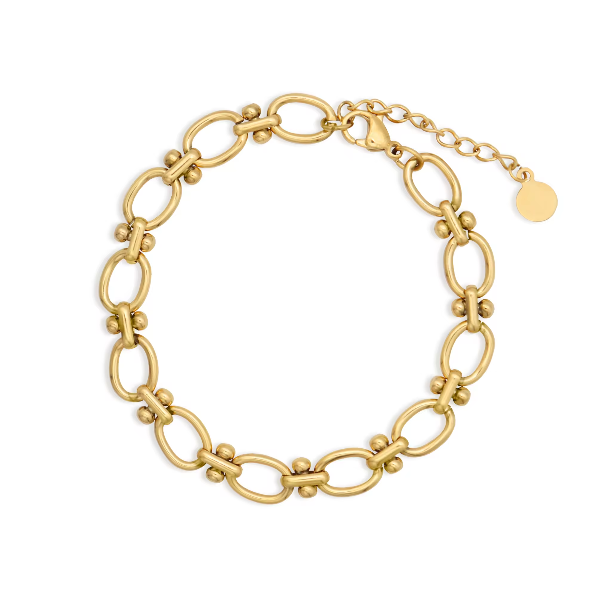 Armband met ovale schakels