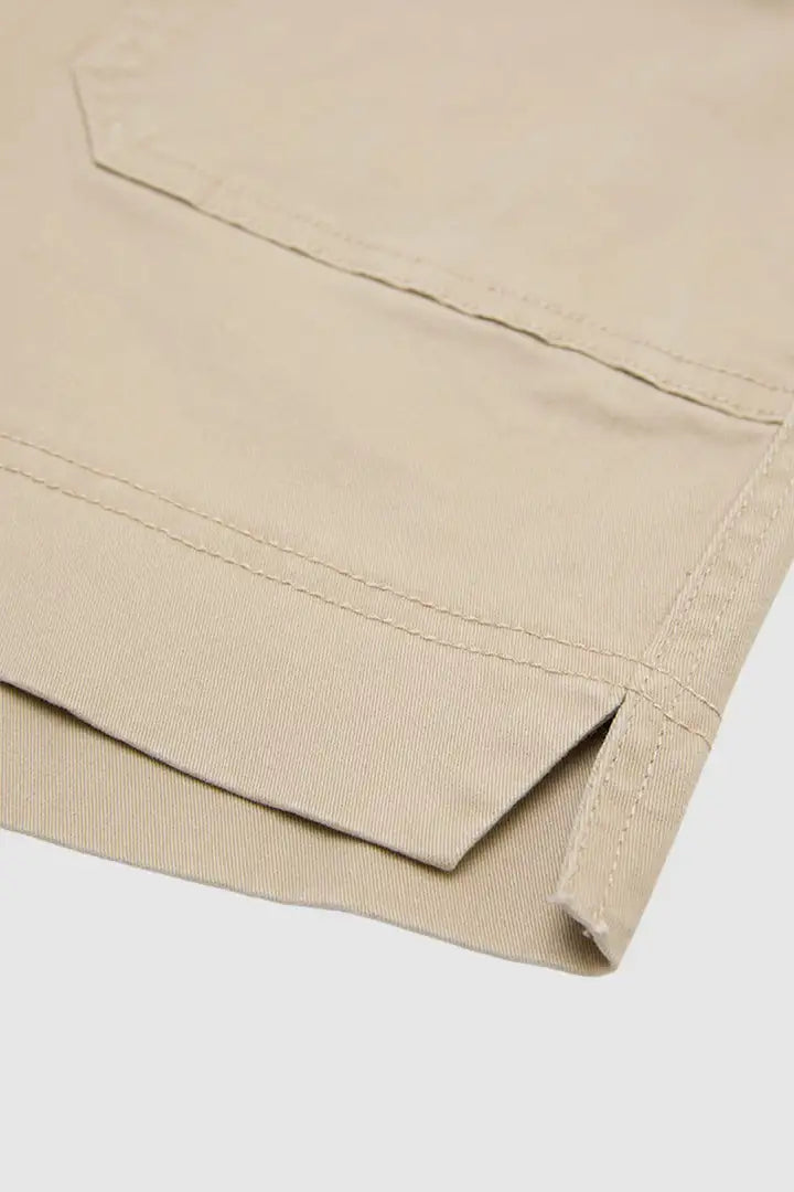 Myra - Effen korte broek met zakken