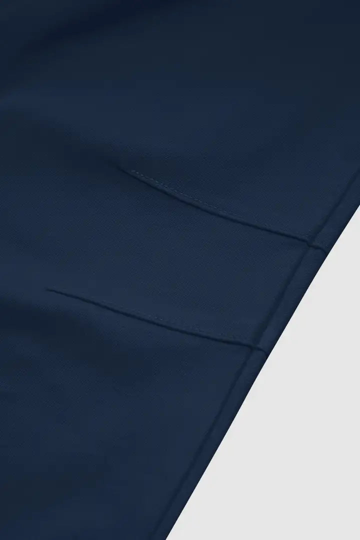 Mirae - Broek met effen stikdetails en middelhoge taille