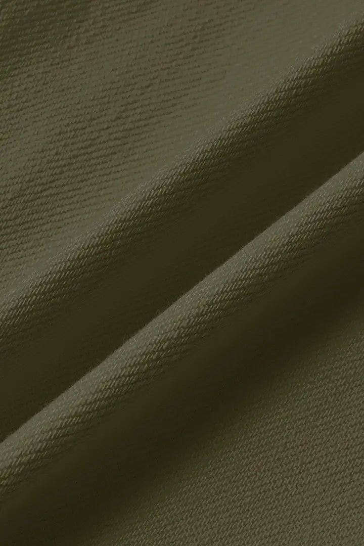 Mirae - Broek met effen stikdetails en middelhoge taille