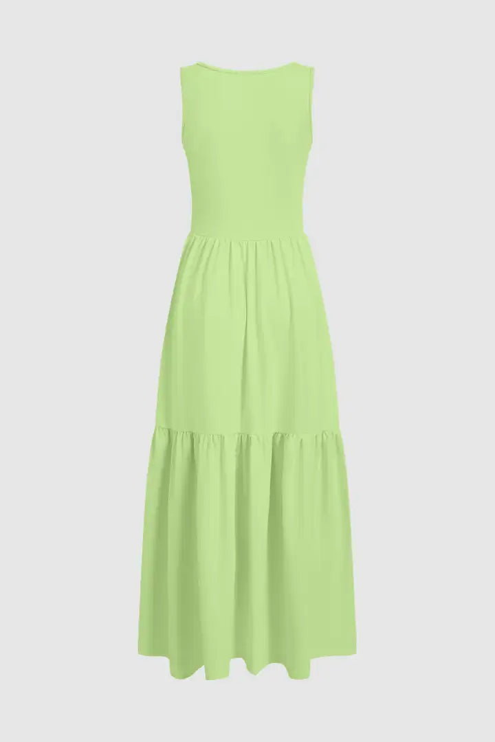 Tankjurk met effen ringdetails