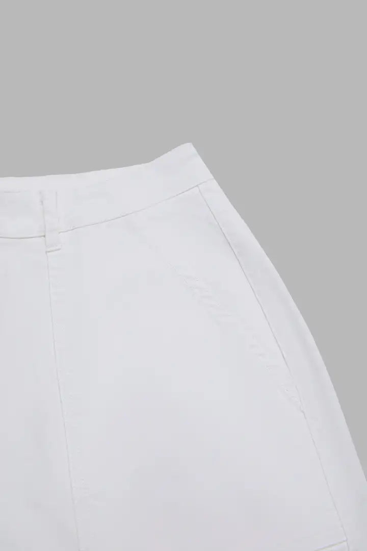 Zira - Shorts met opgestikte zakken