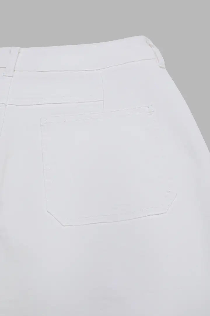 Zira - Shorts met opgestikte zakken