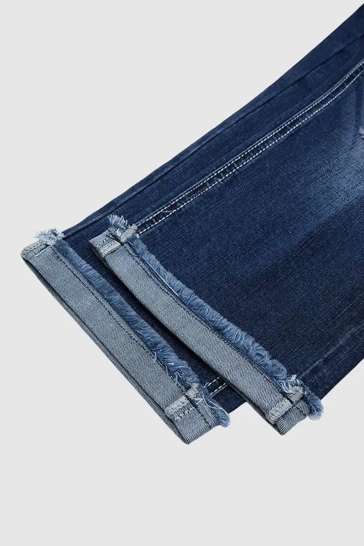 Kira - Capri broek met dubbele knoopsluiting
