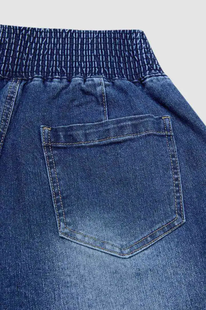 Yara - Wasbare, elastische crop broek