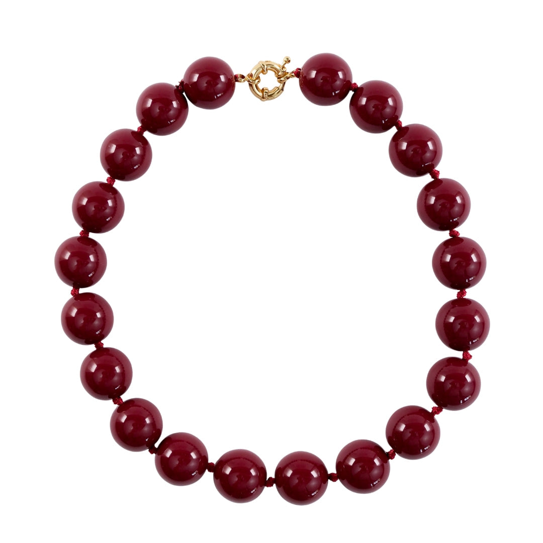 Ketting met bolvormig detail