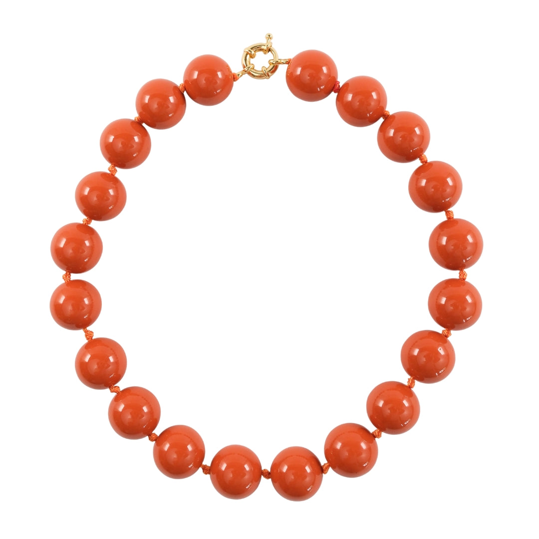 Ketting met bolvormig detail