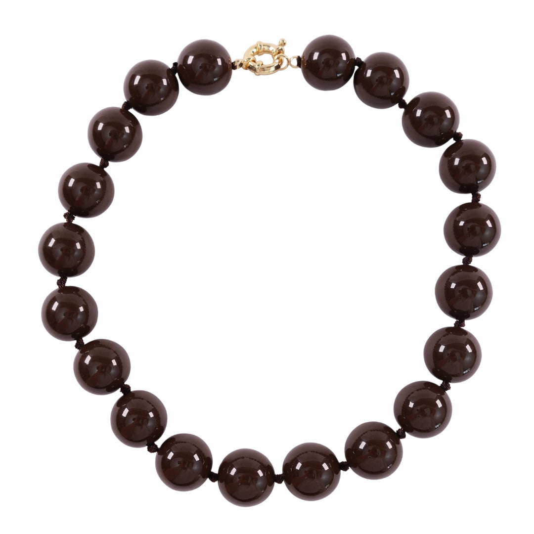 Ketting met bolvormig detail