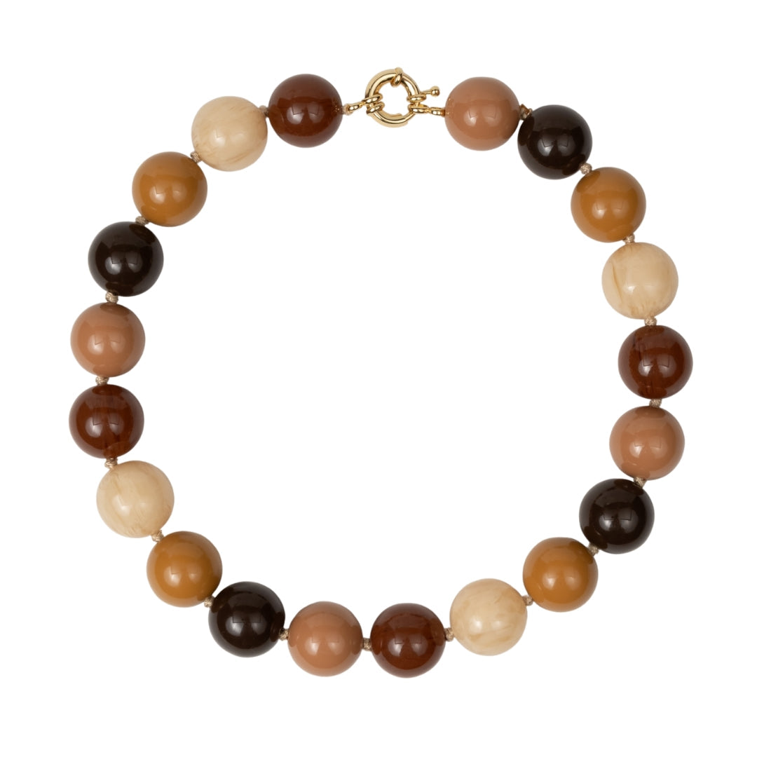 Ketting met bolvormig detail