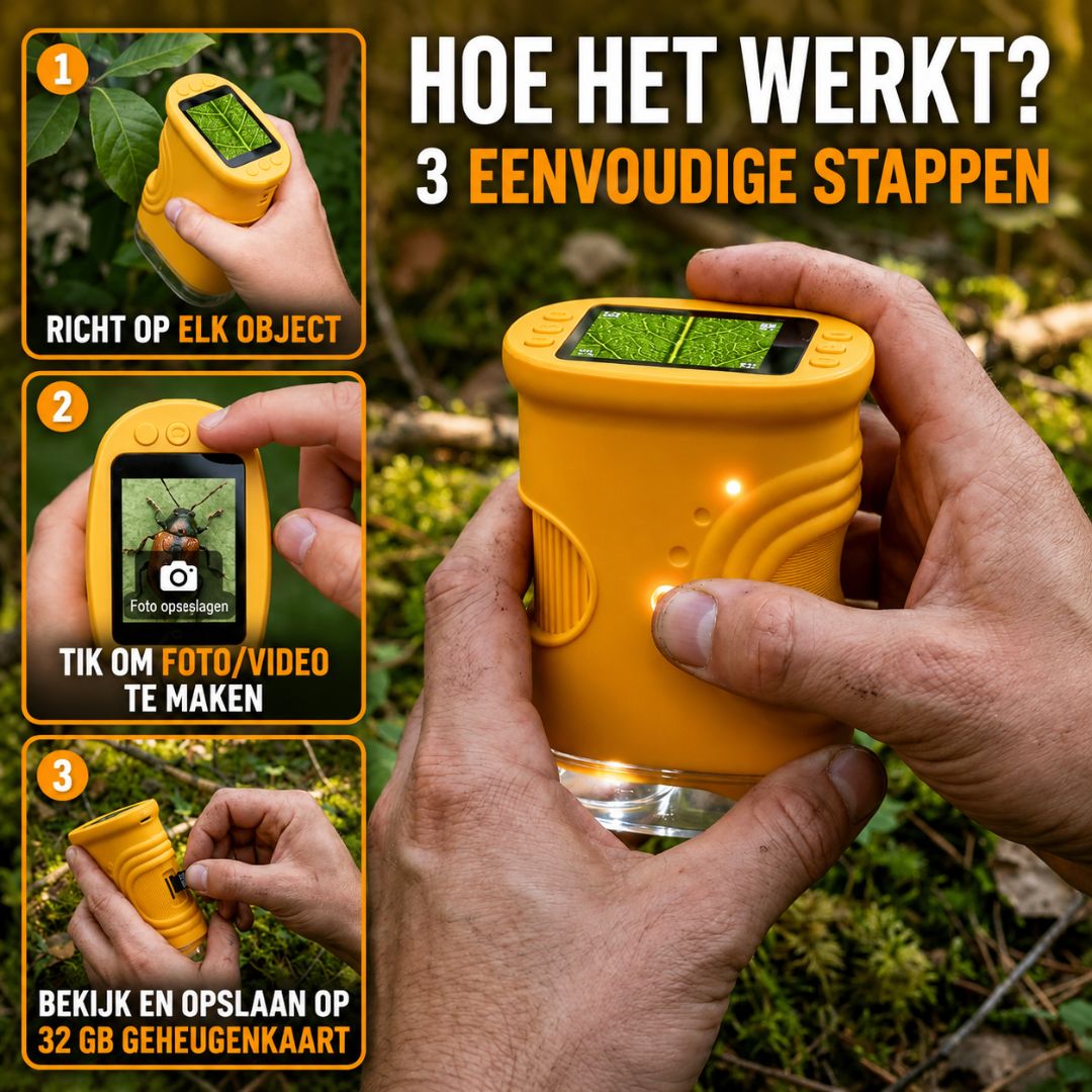 Moosen™ 4K Ontdekkingsmicroscoop