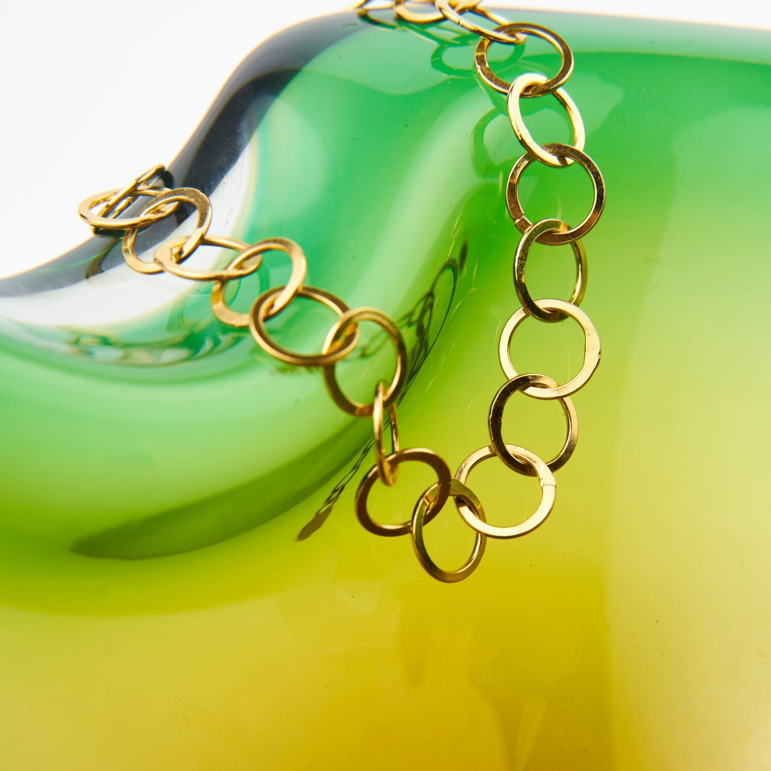 Armband met ronde schakels