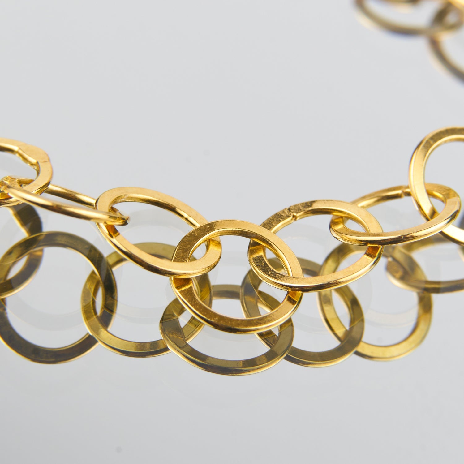 Armband met ronde schakels