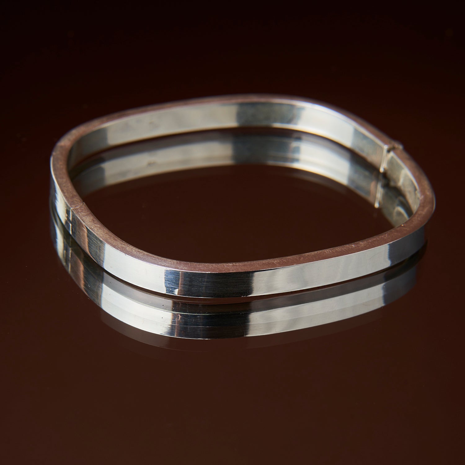 Armband met vierkante schakels